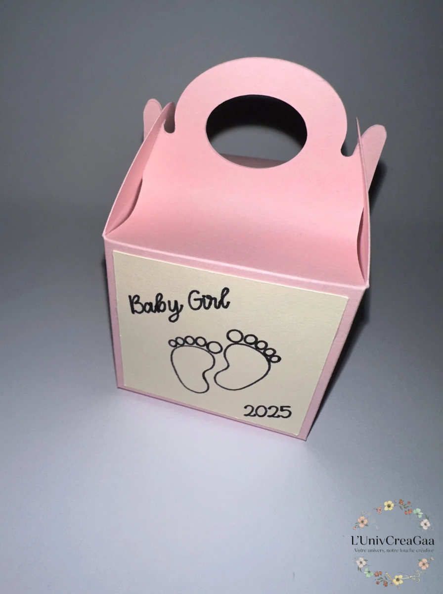 Mini boîte - Baby Shower/Baptême/Mariage/Anniversaire ...