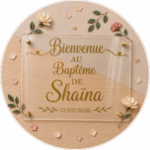 Stickers panneau "BIENVENUE"
