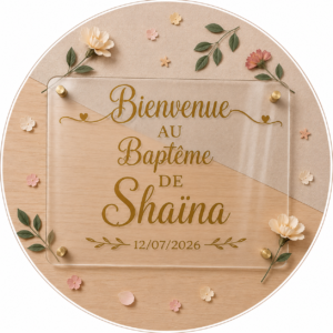 Stickers panneau "BIENVENUE"